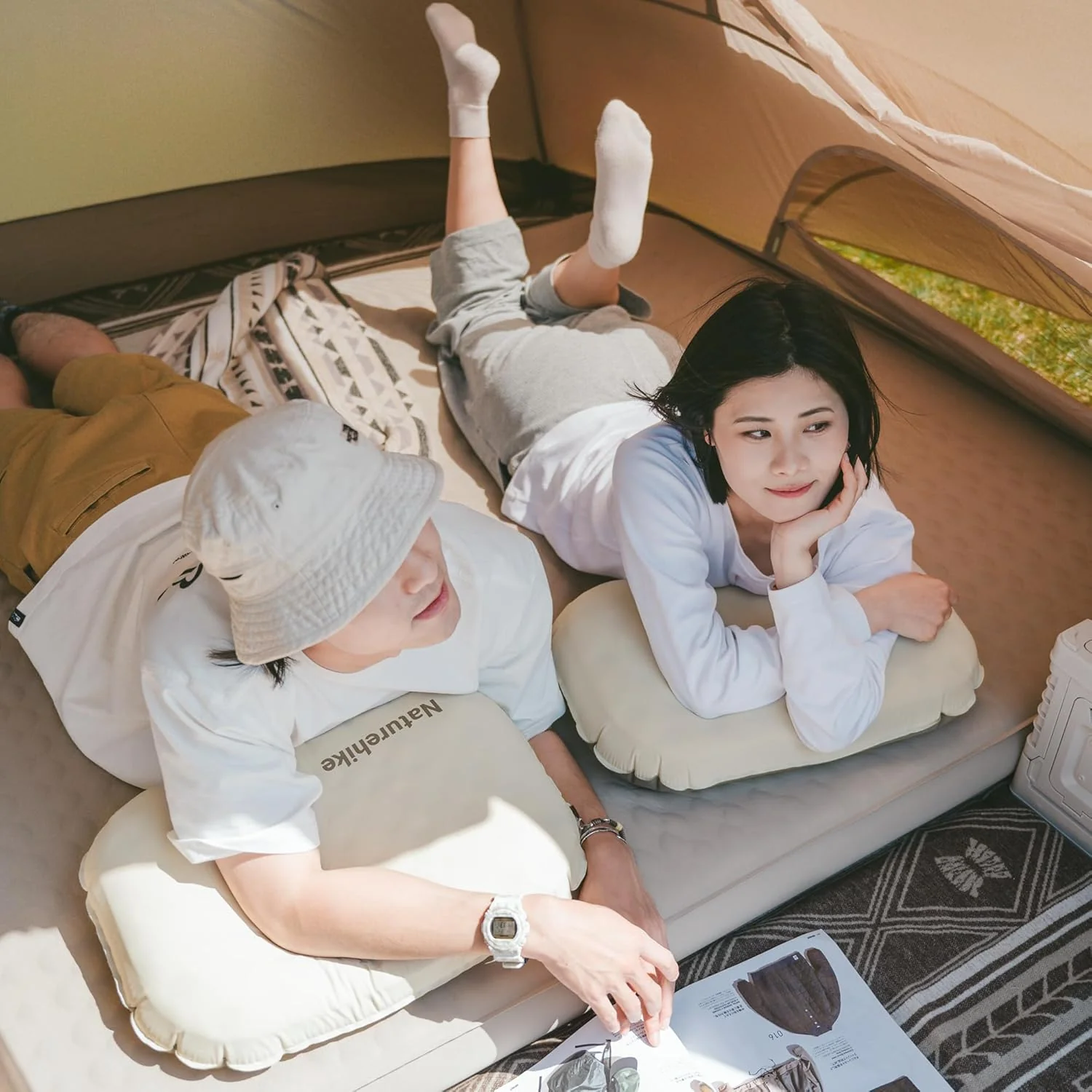YuGu™ Hybrid Foam-Inflatable Camping Pillow - Image 6